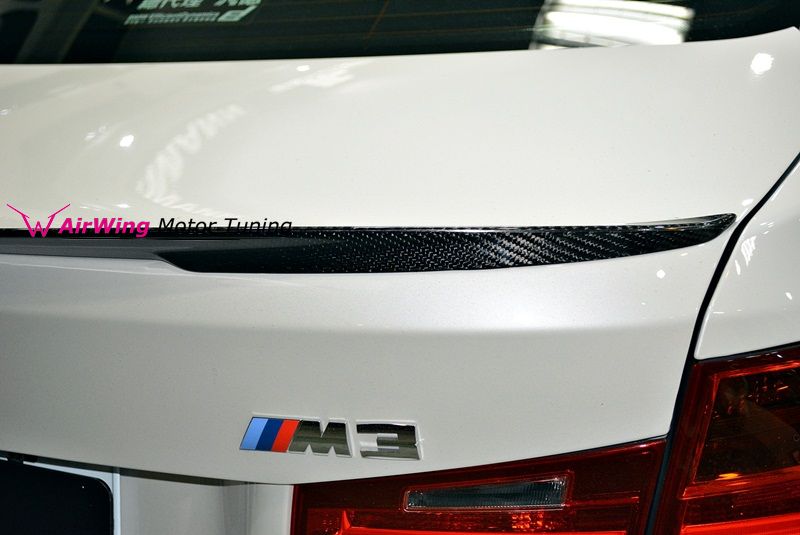BMW F80 M3 Performance Carbon trunk spoiler 04